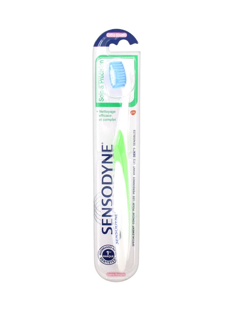 Sensodyne Brosse à Dents Précision Extra Souple - Couleur : Vert