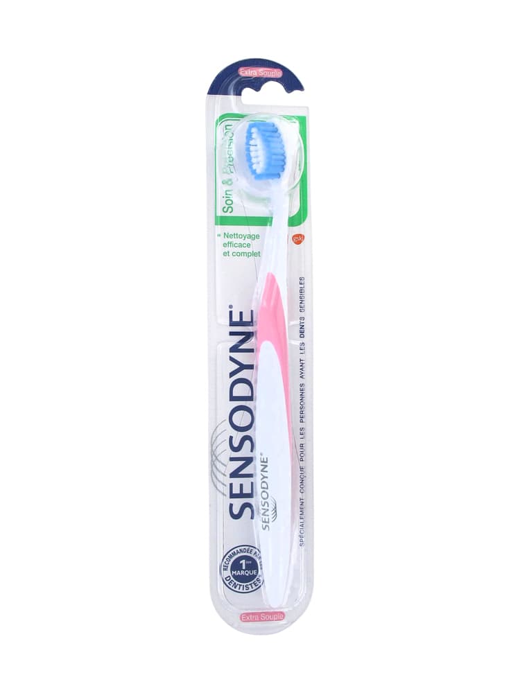 Sensodyne Brosse à Dents Précision Extra Souple - Couleur : Rose